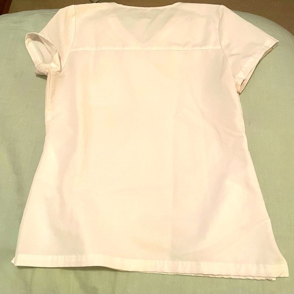 JAANUU Women’s V-Neck Scrub Top - Picture 3 of 4